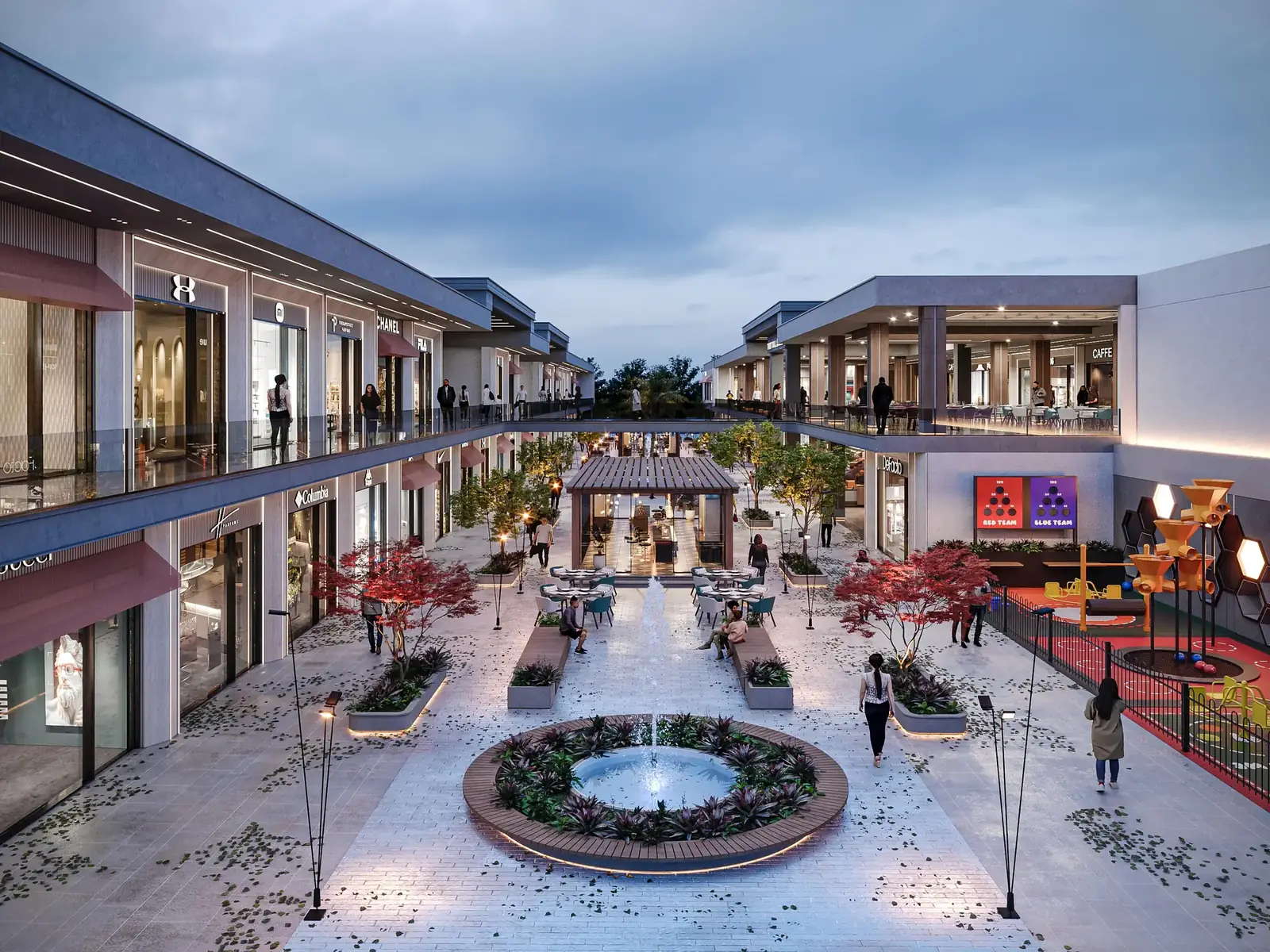 Tikrit Mall interior view 2