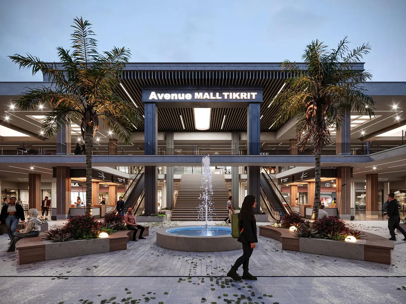 Tikrit Mall interior view 3