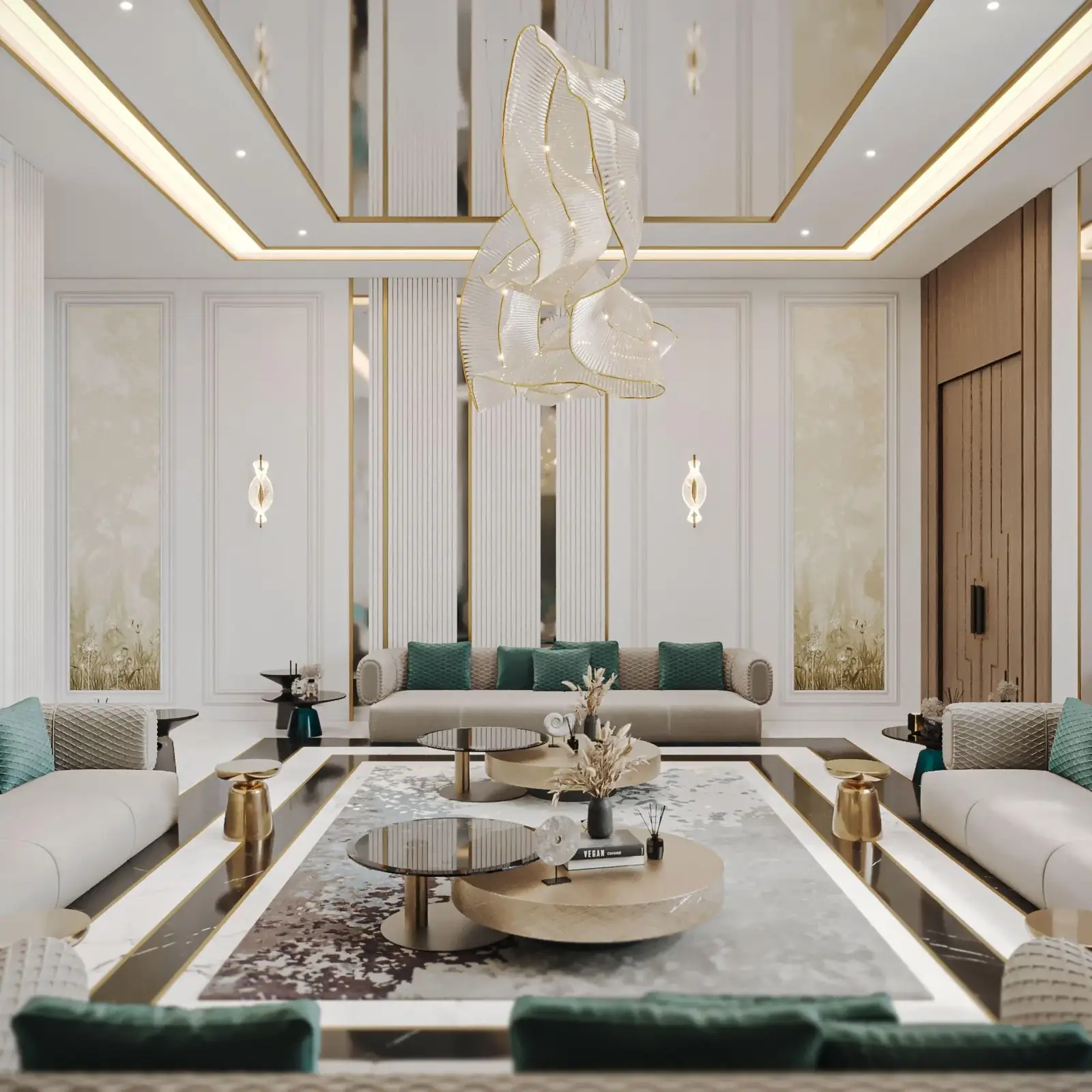 Abdollah's Home living room detail
