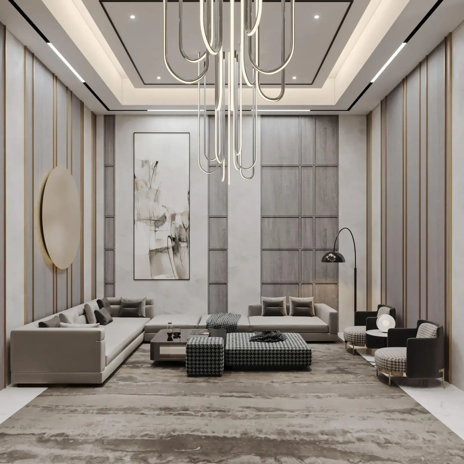 Abdollah's Home TV room, alternate angle