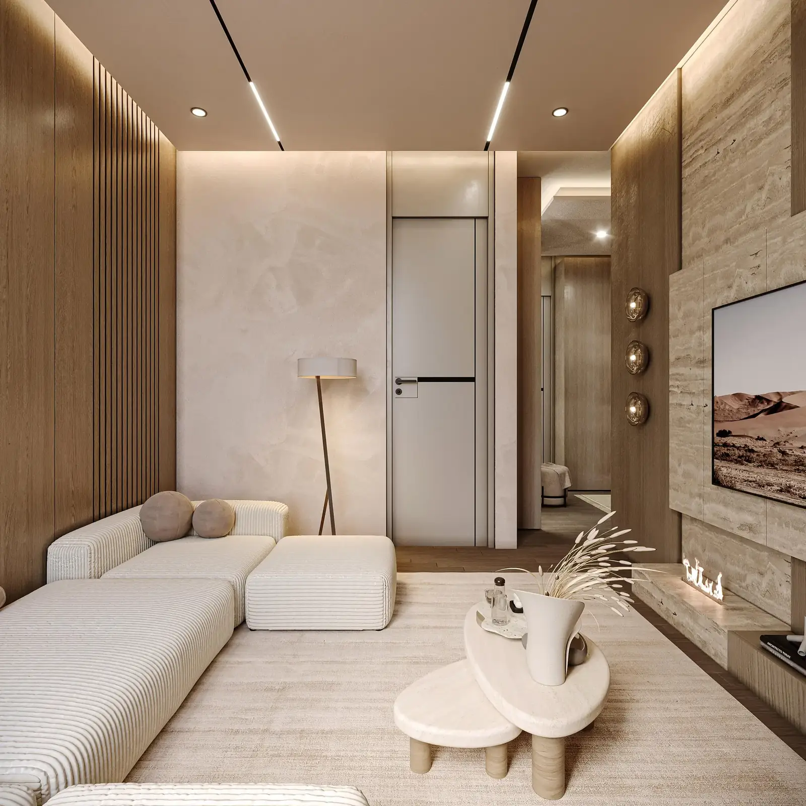Om Razi Home — living room