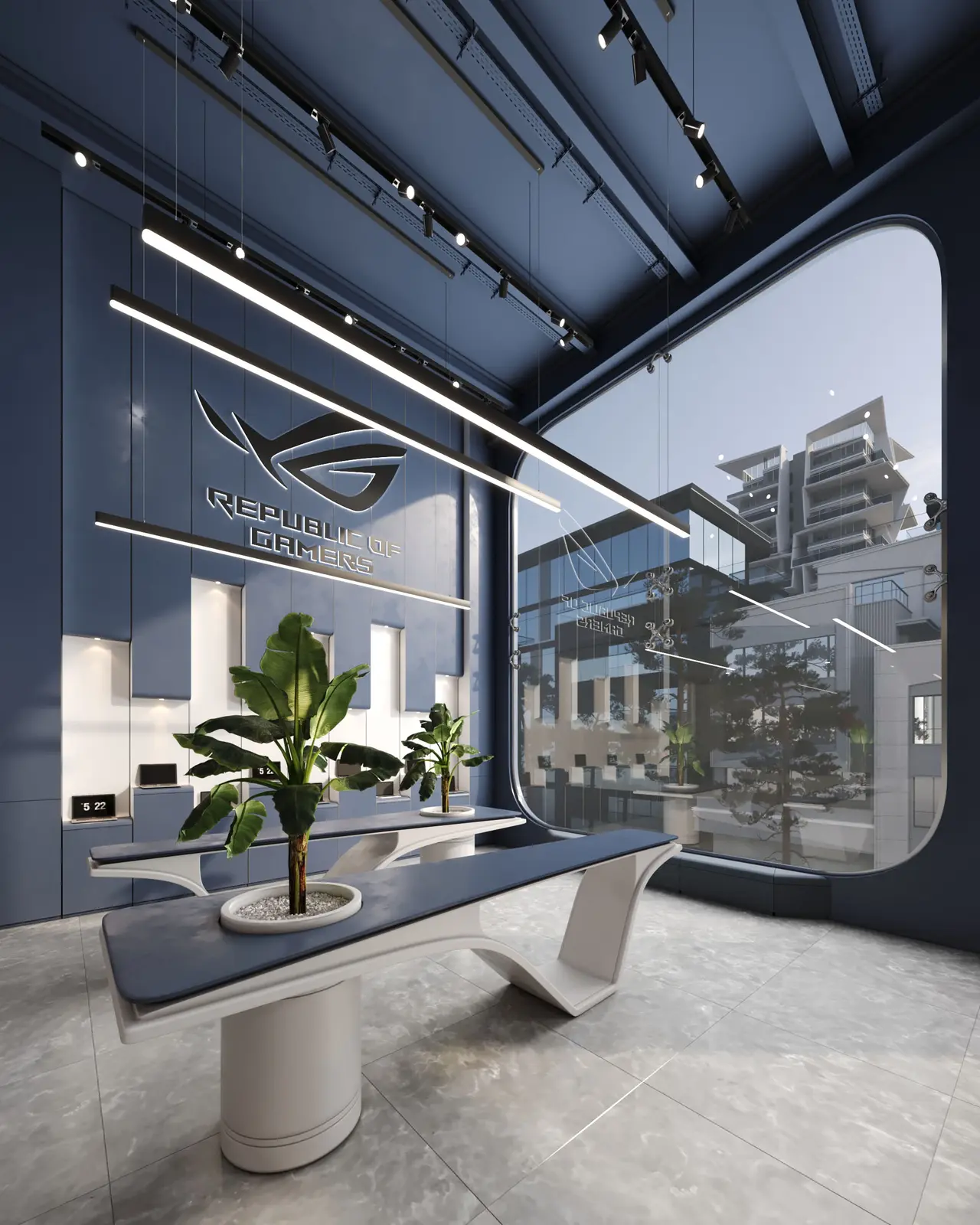 Office and Retail Design project