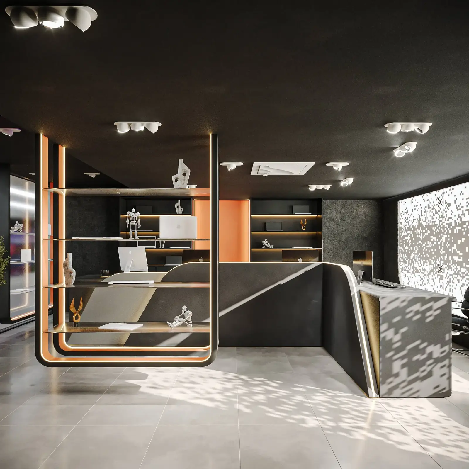 Per PC Store — main showroom
