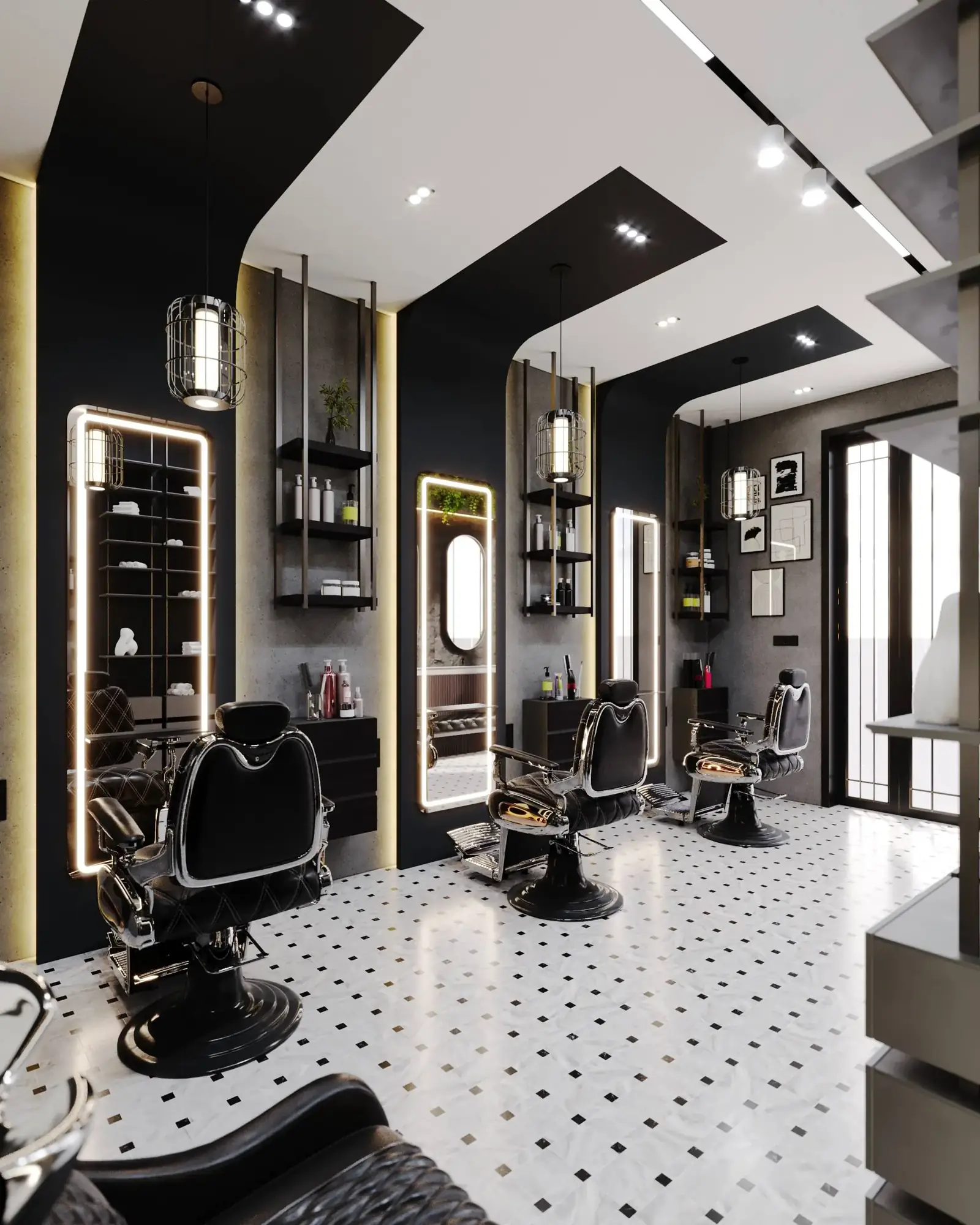 Barber Shop, angle 3