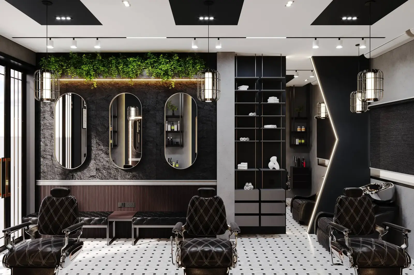 Barber Shop, wide angle 1