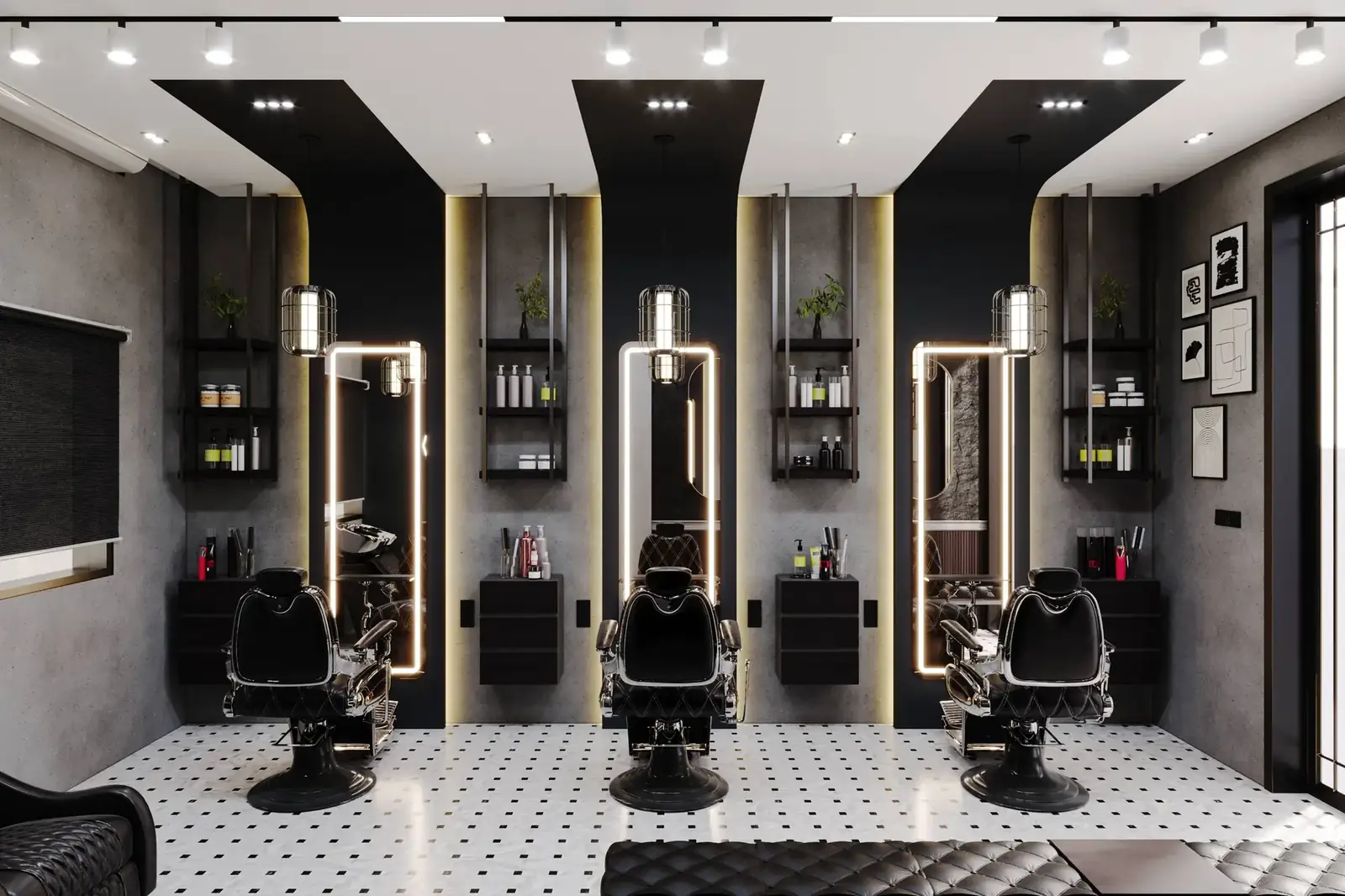 Barber Shop, wide angle 2