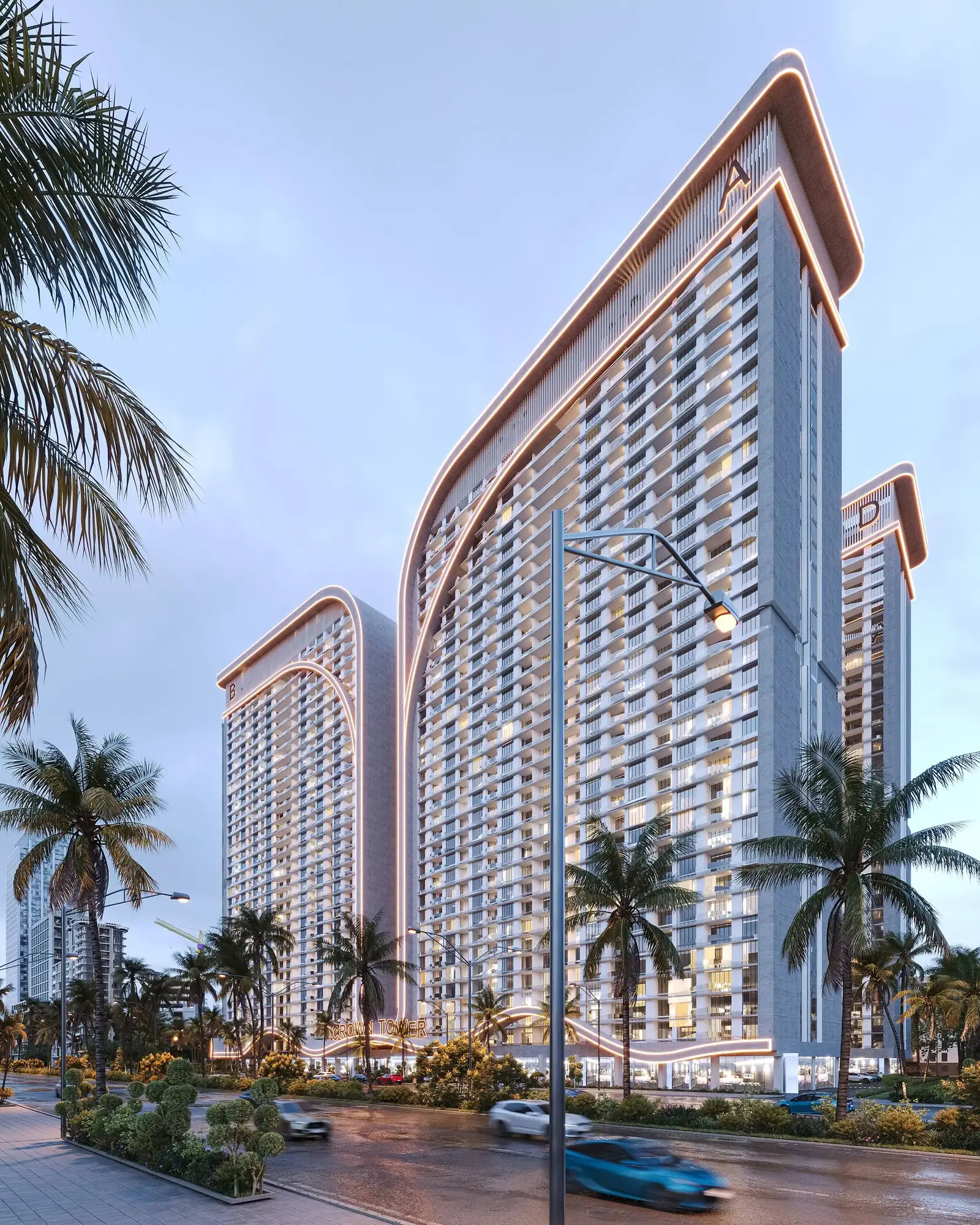 Crown Tower view 2