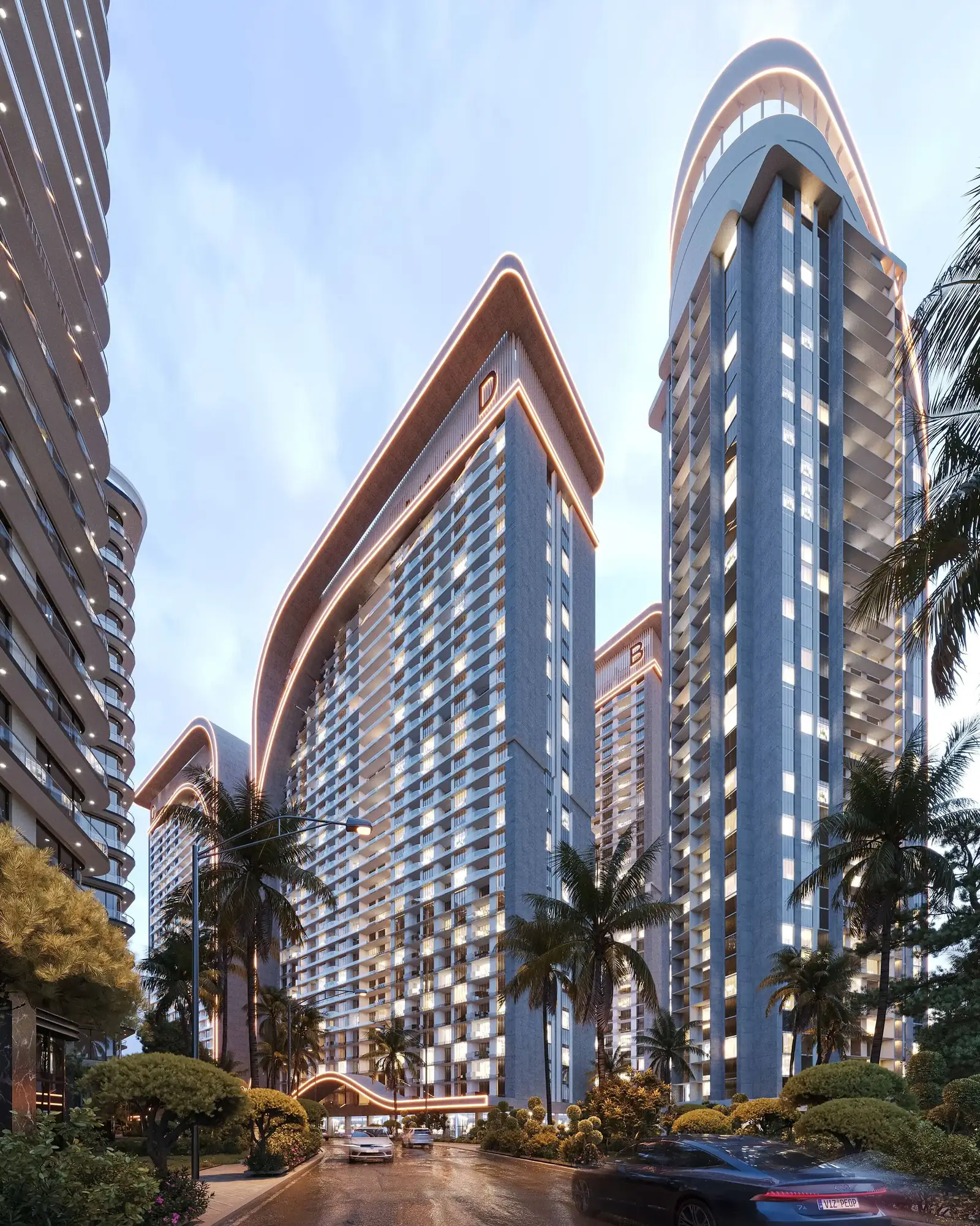 Crown Tower view 3