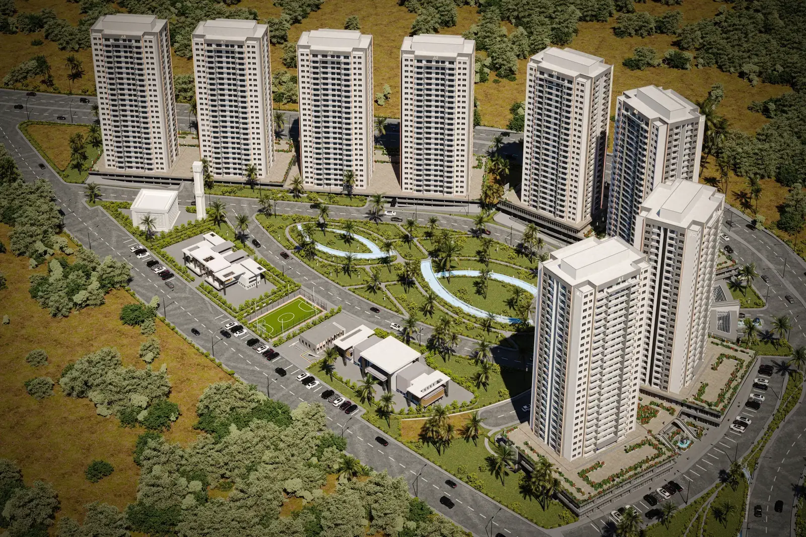 Royal City Tower, daytime view 2