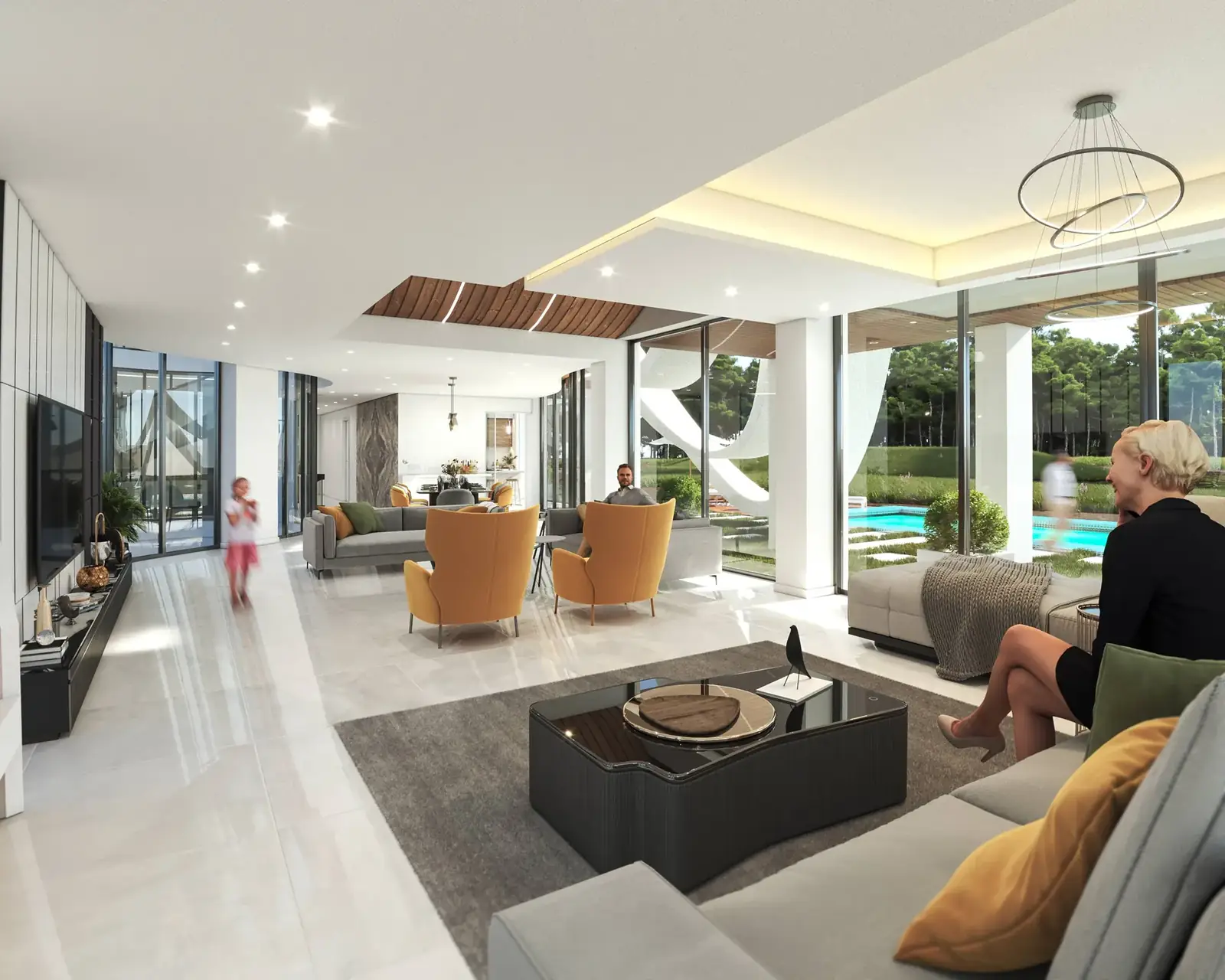 Aroeira Villa living room