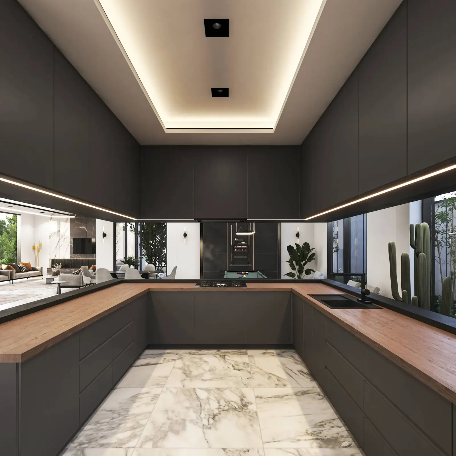 Narenj Villa kitchen