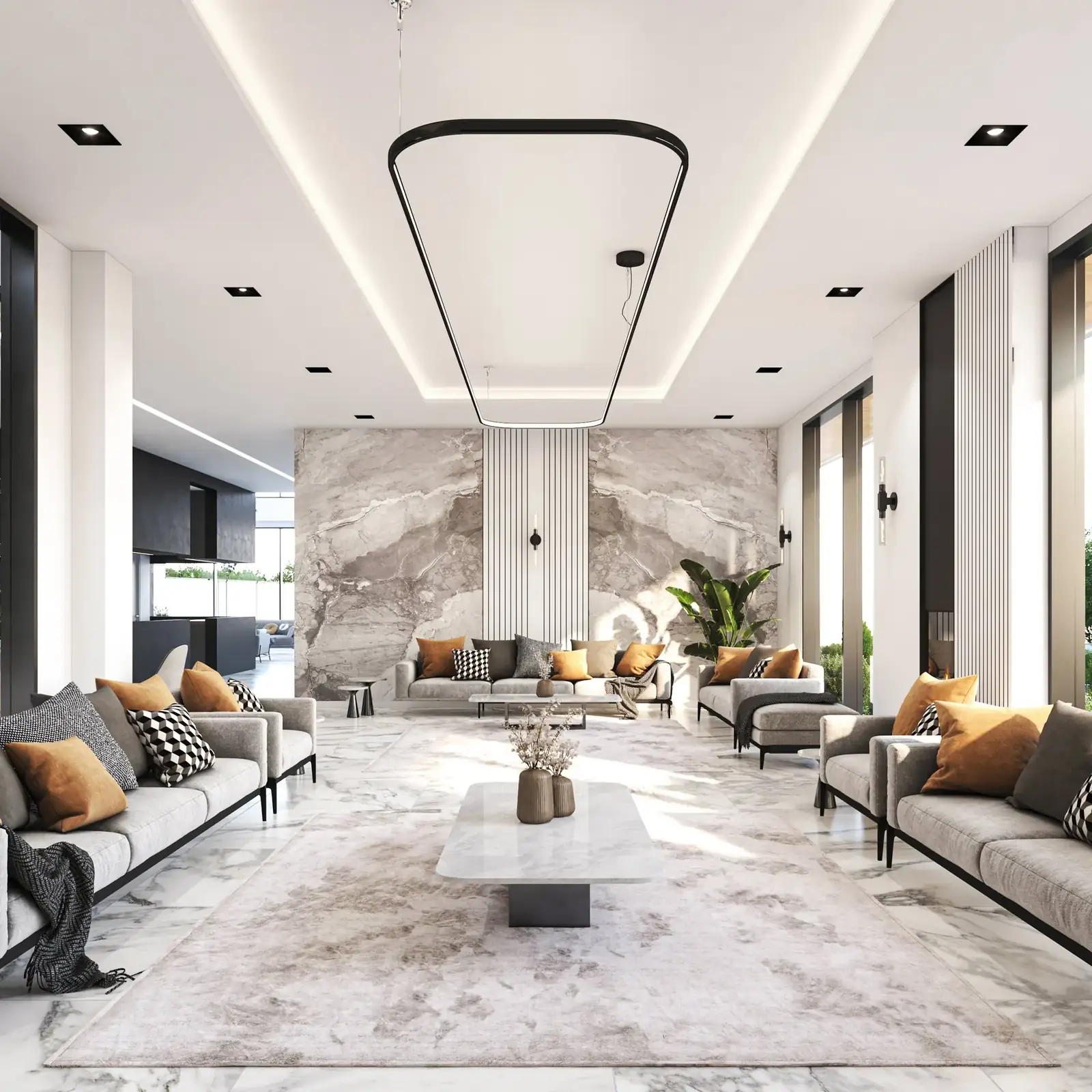 Narenj Villa family room